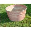 Image 1 : Galvanized Washtub