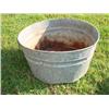 Image 1 : Galvanized Washtub