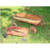 Image 1 : 2 Vintage Metal Wagons