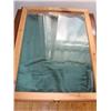 Image 1 : Pine & Glass table top display case, 18"x24"