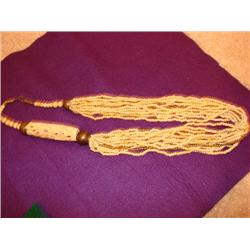 Unusual beaded necklace