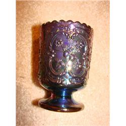 Fenton toothpic holder w/original Fenton paper tag
