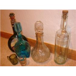 Decanters & Jiggers-6 items total