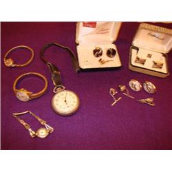 Cufflinks, Tie Tacks & Watches