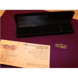 Marcasite brooch w/paperwork