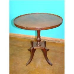 Pie Crust Edge Occasional Table