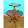 Image 1 : Scalloped edge 2 tier table