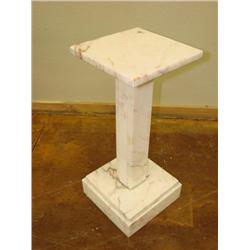 Marble pedistal