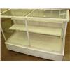 Image 1 : Old store counter beveled glass display cabinet