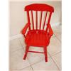 Image 1 : Red Child's Rocker