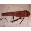 Image 1 : Western Leather Saddle Rifle Case & Scope