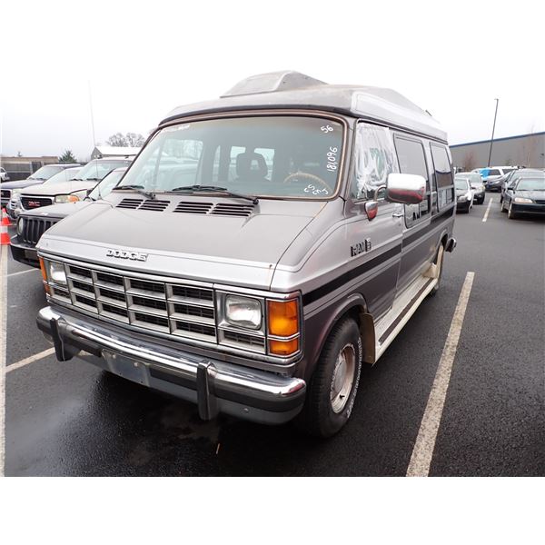 1990 Dodge Ram 1500 VanRUNS WITH MECHANICAL PROBLEMS