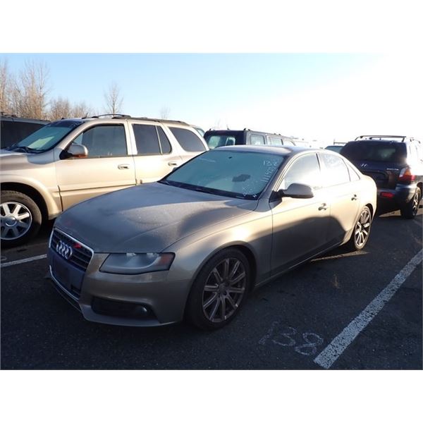 2010 Audi A4 Runs With Mechanical Problems