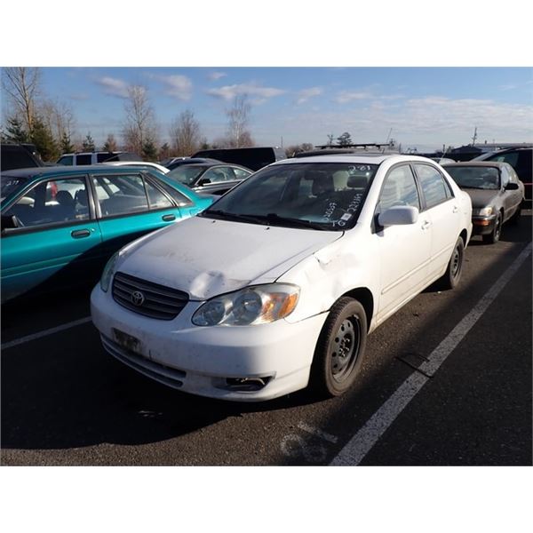 2003 Toyota Corolla