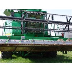 John Deere 9760 STS Grain Combine with Header