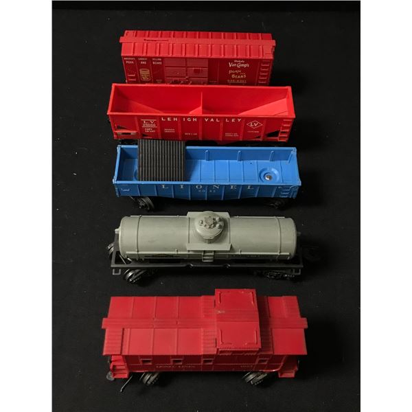 LOT OF 5 VINTAGE TRAINS