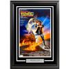 Image 1 : MICHAEL J FOX SIGNED AND FRAMED BACK TO THE FUTURE 16 X 20 DISPLAY - BECKETT COA