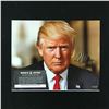 Image 1 : DONALD TRUMP SIGNED 8X10 (WORLD AUTOS COA)