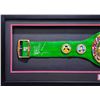 Image 3 : IRON MIKE TYSON SIGNED AND FRAMED WBC BELT (BECKETT COA)