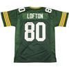 Image 1 : JAMES LOFTON SIGNED AND INSCRIBED GREEN BAY PACKERS JERSEY - BECKETT COA