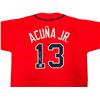 Image 2 : RONALD ACUNA JR SIGNED ATLANTA BRAVES JERSEY - BECKETT COA