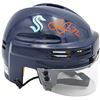 Image 1 : Joonas Donskoi Autographed Seattle Kraken Blue Mini Helmet Fanatics Holo