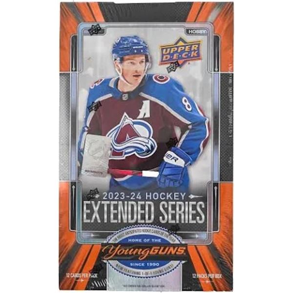 2023-24 UPPER DECK HOCKEY EXTENDED SERIES SEALED BOX