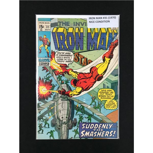 THE INVICIBLE IRON MAN #31 (MARVEL COMICS)