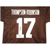 Image 2 : DORIAN THOMPSON-ROBINSON SIGNED CLEVELAND BROWNS JERSEY (BECKETT COA)