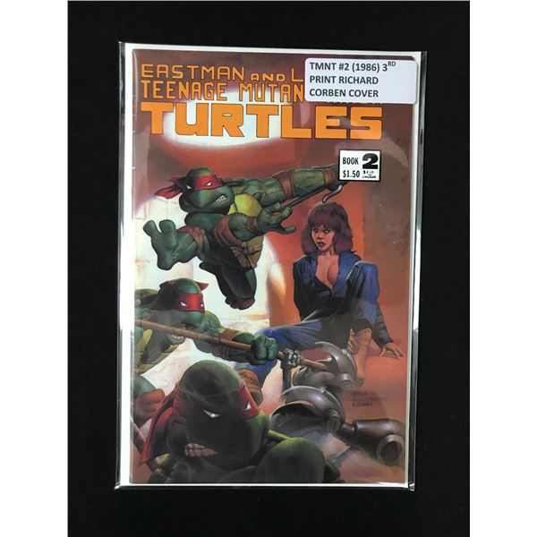 TEENAGE MUTANT NINJA TURTLES #2 3RD PRINT
