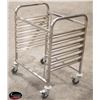 Image 2 : 12 SLOT HALF SIZED COOLING RACK ON CASTORS
