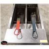 Image 2 : FRYMASTER DUAL BASKET SOLID STATE DEEP FRYER