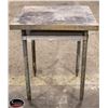 Image 1 : STAINLESS STEEL WORK TABLE 30" X 30" X 35"