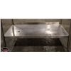 Image 3 : 48" STAINLESS STEELWORK TABLE W/ 8" BACK SPLASH
