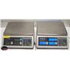 Image 1 : TWO CAS S2000 JR DIGITAL SCALES