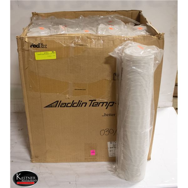 APPROX 2000 ALADDIN 3 5/8" LIDS