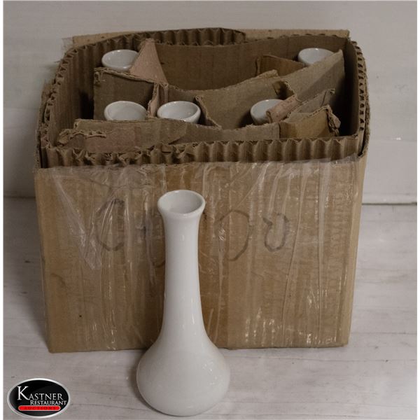 6 CENTRE PIECE FLOWER VASES