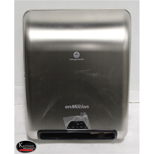 GEORGIA PACIFIC ENMONTION ATOMATIC ROLL DISPENSER