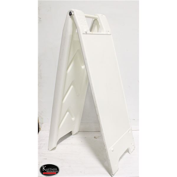PLASTICADE SIGN STAND
