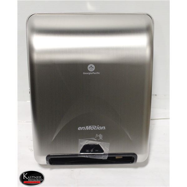 GEORGIA PACIFIC ENMONTION ATOMATIC ROLL DISPENSER