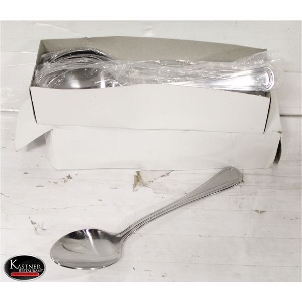 2 DOZ NEW JOHNSON ROSE ATLANTIS TABLE SPOONS