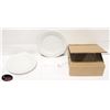 Image 1 : 3 CASES OF 36 ARCROC SABRE 7" WHITE ROUND PLATES