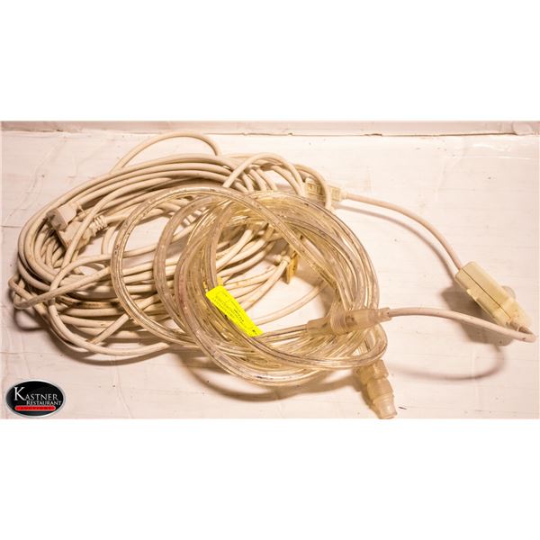 ROPE LIGHTING DECORE & EXTENSION CORD
