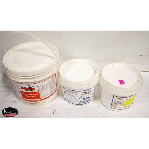 LOT OAF ASSRTED DISHWASHER CLEANERS