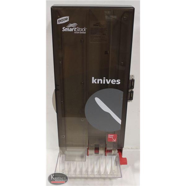 NEW DIXIE SMART STOCK  DISPOSIBLE KNIFE DISPENSER