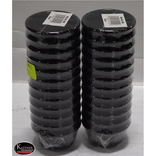 24 3OZ PLASTIC RAMKINS