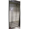 Image 4 : TRUE DOUBLE S/S DOOR FREEZER ON CASTORS