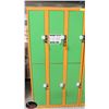 Image 1 : 6 LOCKER LOCKER BANK 36" X 18" X 71"