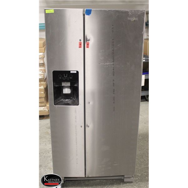 SCRATCH & DENT WHIRLPOOL SIDE X SIDE REFRIGERATOR