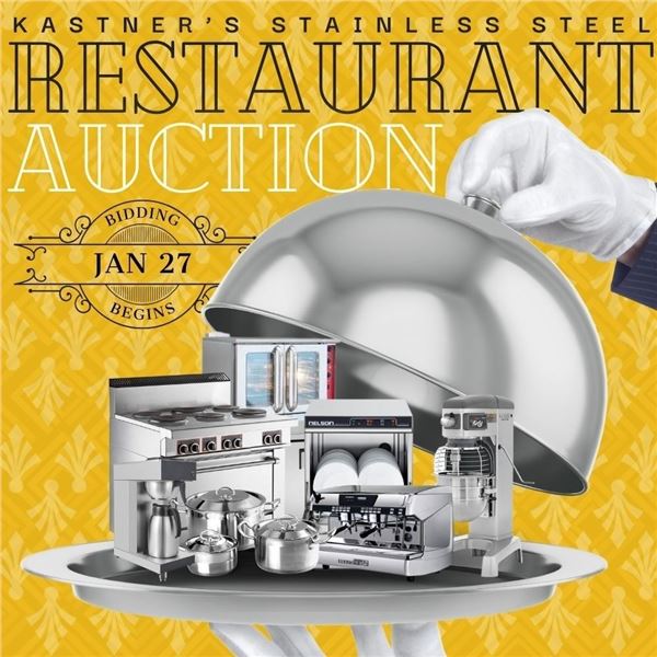 BOOK YOUR RESTAURANT AUCTION PICK UP TODAY